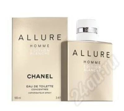 Лот: 248014. Фото: 1. Chanel Allure homme blanche Туалетная... Мужская парфюмерия