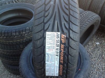 Лот: 5479498. Фото: 1. 205 55r16 Dunlop Sport-9000 Новые... Шины