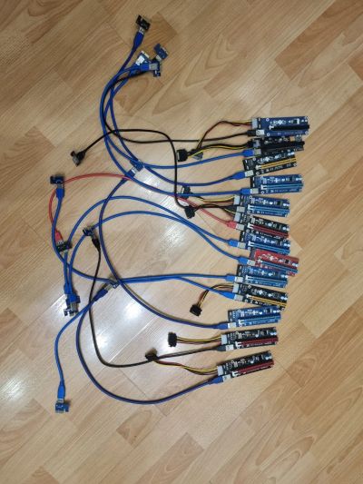 Лот: 18804806. Фото: 1. Райзер для видеокарты pci e 16x... Шлейфы, кабели, переходники