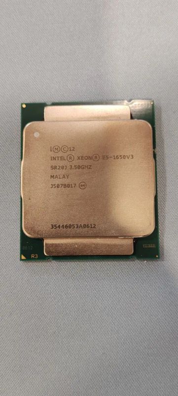 Лот: 21184465. Фото: 1. Процессор Intel Xeon E5-1650V3... Процессоры