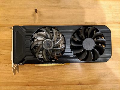 Лот: 14910344. Фото: 1. Видеокарта Palit GeForce GTX 1060... Видеокарты