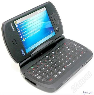 Лот: 390951. Фото: 1. Qtek 9000 (черный). Смартфоны