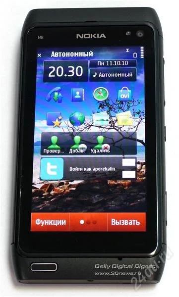 Лот: 852013. Фото: 1. Nokia N8. Кнопочные мобильные телефоны