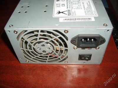 Лот: 2153062. Фото: 1. блок питания PowerMan 300W 20... Корпуса, блоки питания