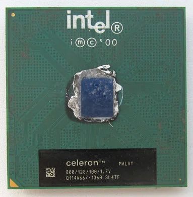 Лот: 5528457. Фото: 1. Процессор Celeron 800MHz/128/100... Процессоры