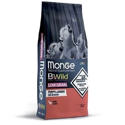Лот: 17652180. Фото: 1. Monge Dog BWild LOW GRAIN н/зерн... Корма