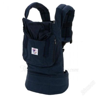 Лот: 2925818. Фото: 1. Слинг-рюкзак ERGO baby синий новый. Слинги, эрго рюкзаки, переноски