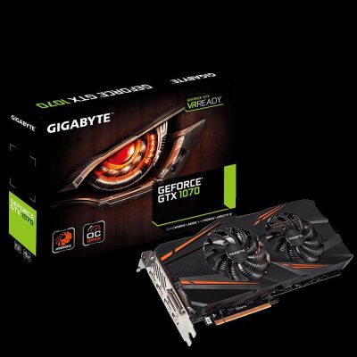 Лот: 9906553. Фото: 1. Новые 2 GTX 1070 ( GTX1070 WF2OC-8GD... Видеокарты