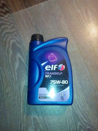 Лот: 4931750. Фото: 1. Масло трансмиссионное ELF 75w80. Масла, жидкости