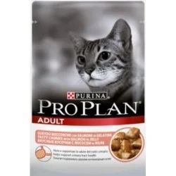Лот: 4878276. Фото: 1. Pro Plan пауч для кошек с лососем. Корма