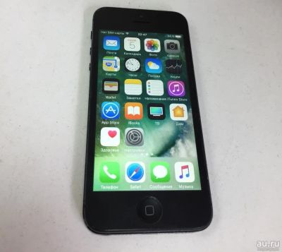 Лот: 9421784. Фото: 1. Смартфон Apple iPhone 5 16gb black... Смартфоны