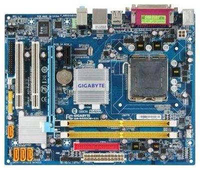 Лот: 1589860. Фото: 1. Материнская плата Gigabyte GA-945GCM-S2L... Материнские платы
