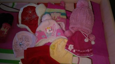 Лот: 10591252. Фото: 1. Шапки для девочки. Головные уборы