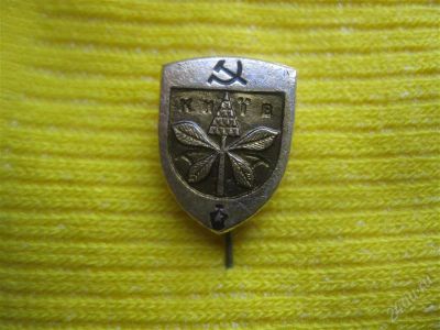 Лот: 1669103. Фото: 1. №14 Значок,на игле. (состояние... Сувенирные