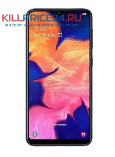 Лот: 16419066. Фото: 1. Samsung Galaxy A10 32Gb, синий. Смартфоны