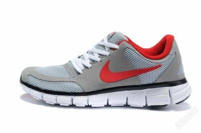 Лот: 1185764. Фото: 1. Nike 7.0 Серо-Красные. Кеды, кроссовки, слипоны