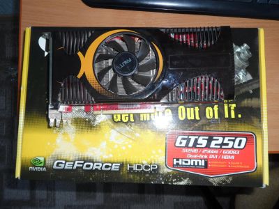 Лот: 6711304. Фото: 1. видеокарта GeForce gts 250. Видеокарты