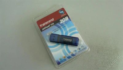 Лот: 806079. Фото: 1. Флешка Transcend V35 2GB новая... USB-флеш карты