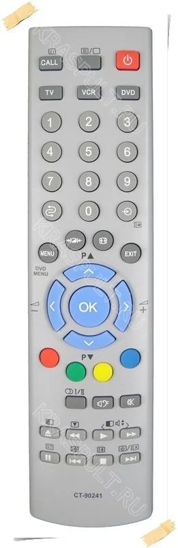 Лот: 15905255. Фото: 1. Пульт TOSHIBA CT-90241. Пульты ДУ