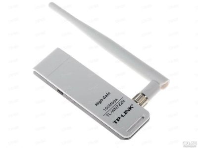 Лот: 9398679. Фото: 1. Wi-Fi адаптер TP-LINK TL-WN722N. WiFi, Bluetooth адаптеры