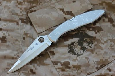 Лот: 2098207. Фото: 1. Spyderco Police Model SS C07P. Ножи, топоры