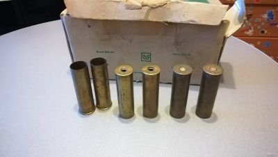 Лот: 15279893. Фото: 1. Гильзы латунные 12 калибр новые... Патроны