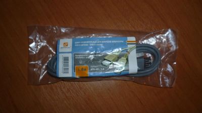 Лот: 6612313. Фото: 1. USB Шнур соединительный для цифровой... Шнуры, кабели, разъёмы