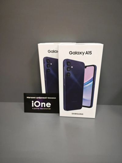 Лот: 21510356. Фото: 1. Samsung Galaxy A15 4/128Gb Тёмно-синий... Смартфоны