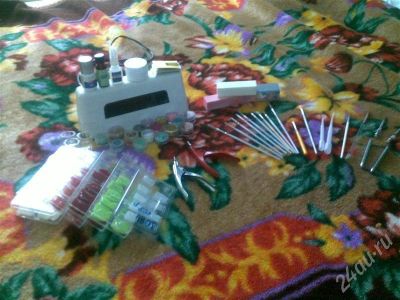 Лот: 373163. Фото: 1. набор для наращивания ногтей. Косметологические, парикмахерские инструменты