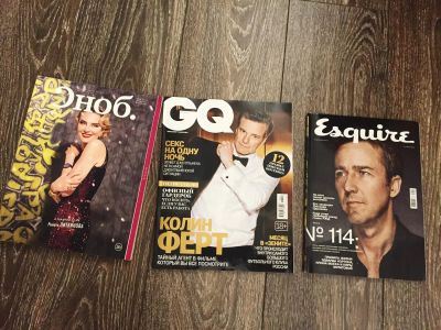 Лот: 7387373. Фото: 1. Журнал GQ, февраль 2015 (Колин... Другое (журналы, газеты, каталоги)