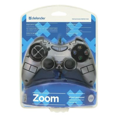 Лот: 22147430. Фото: 1. ГЕЙМПАД DEFENDER ZOOM PC-USB. Другое (бытовая техника)