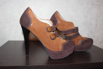 Лот: 7288632. Фото: 1. Туфли из натуральной замши!!!!. Туфли