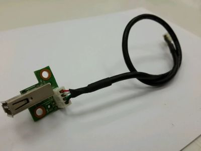 Лот: 8575460. Фото: 1. Порт usb на плате с проводом. Разъёмы