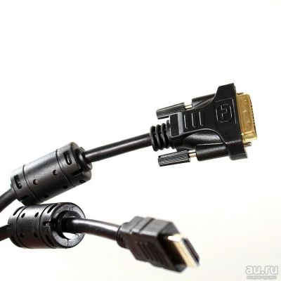 Лот: 8238497. Фото: 1. Кабель HDMI-DVI 5 м Telecom CG481F-5M... Шлейфы, кабели, переходники
