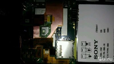 Лот: 9576307. Фото: 1. Материнская плата sony xperia... Микросхемы и платы