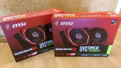 Лот: 9879303. Фото: 1. Видеокарта MSI PCI-E GTX 1050... Видеокарты