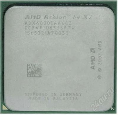 Лот: 1824691. Фото: 1. AMD ATHLON-64 X2 6000+ (3.0 ГГц... Процессоры