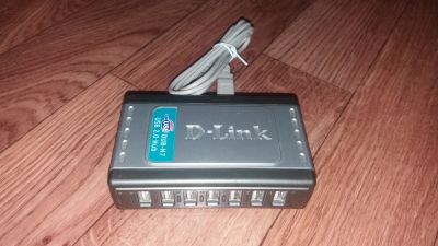 Лот: 11957748. Фото: 1. USB 2.0 7 портов хаб D-Link. USB хабы