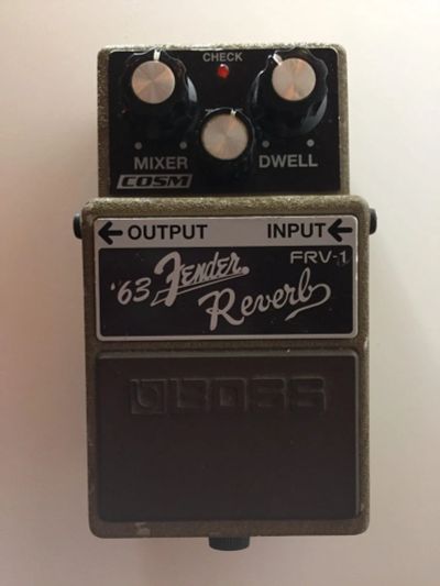 Лот: 18619295. Фото: 1. Boss Fender Reverb '63 FRV-1. Гитарные эффекты и комбоусилители
