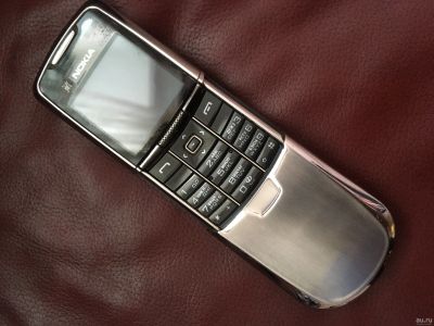 Лот: 12117326. Фото: 1. Nokia 8800 Silver. Кнопочные мобильные телефоны