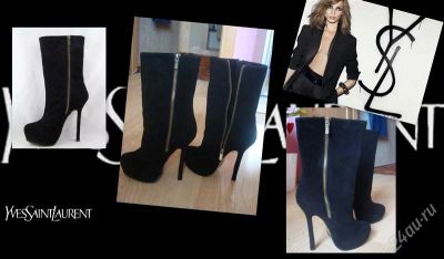 Лот: 906024. Фото: 1. полусапожки YSL. Ботильоны, полусапожки