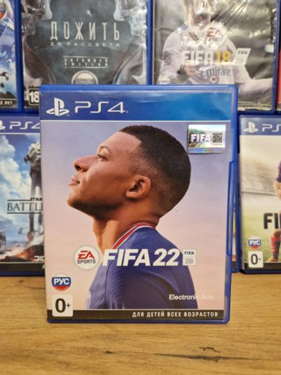 Лот: 25778881. Фото: 1. Игра PS4 FIFA 22 (PlayStation... Игровые приставки, консоли