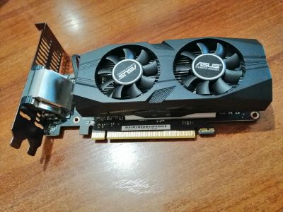 Лот: 24148067. Фото: 1. Gtx 1650 low profile asus. Видеокарты
