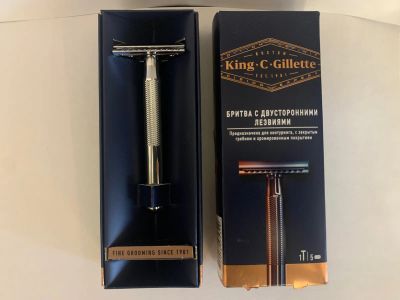 Лот: 21098498. Фото: 1. King C Gillette станок для бритья... Бритвенные станки и лезвия