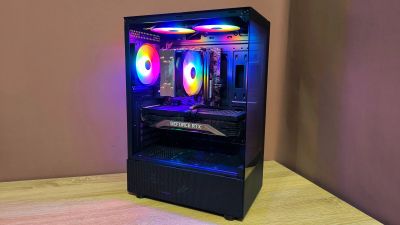 Лот: 25669430. Фото: 1. Игровой Компьютер Ryzen 5-5600... Компьютеры в сборе