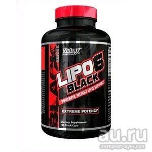 Лот: 13322380. Фото: 1. Lipo-6 Black от Nutrex 120 капсул... Спортивное питание, витамины