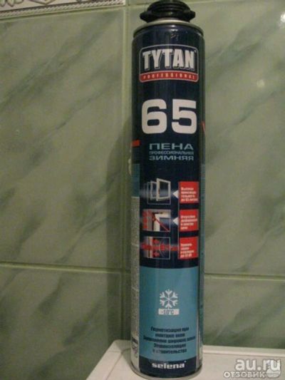 Лот: 13231595. Фото: 1. Пена монтажная Tytan 65 зимняя. Клеи, герметики, пена монтажная, клейкие ленты