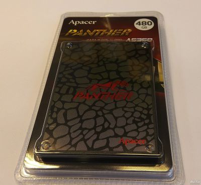 Лот: 14547069. Фото: 1. С рубля! SSD Apacer AS350 480Gb. SSD-накопители