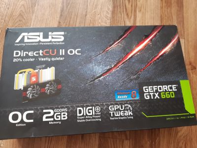 Лот: 11639114. Фото: 1. Коробка от ASUS GTX 660. Видеокарты