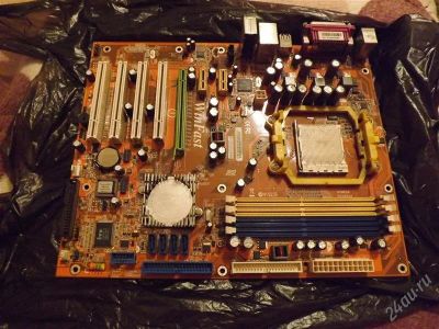 Лот: 2686834. Фото: 1. Материнская плата Foxconn WinFast... Материнские платы
